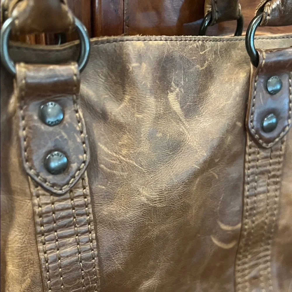 Frye Brown Melissa Tote - Picture 6 of 16